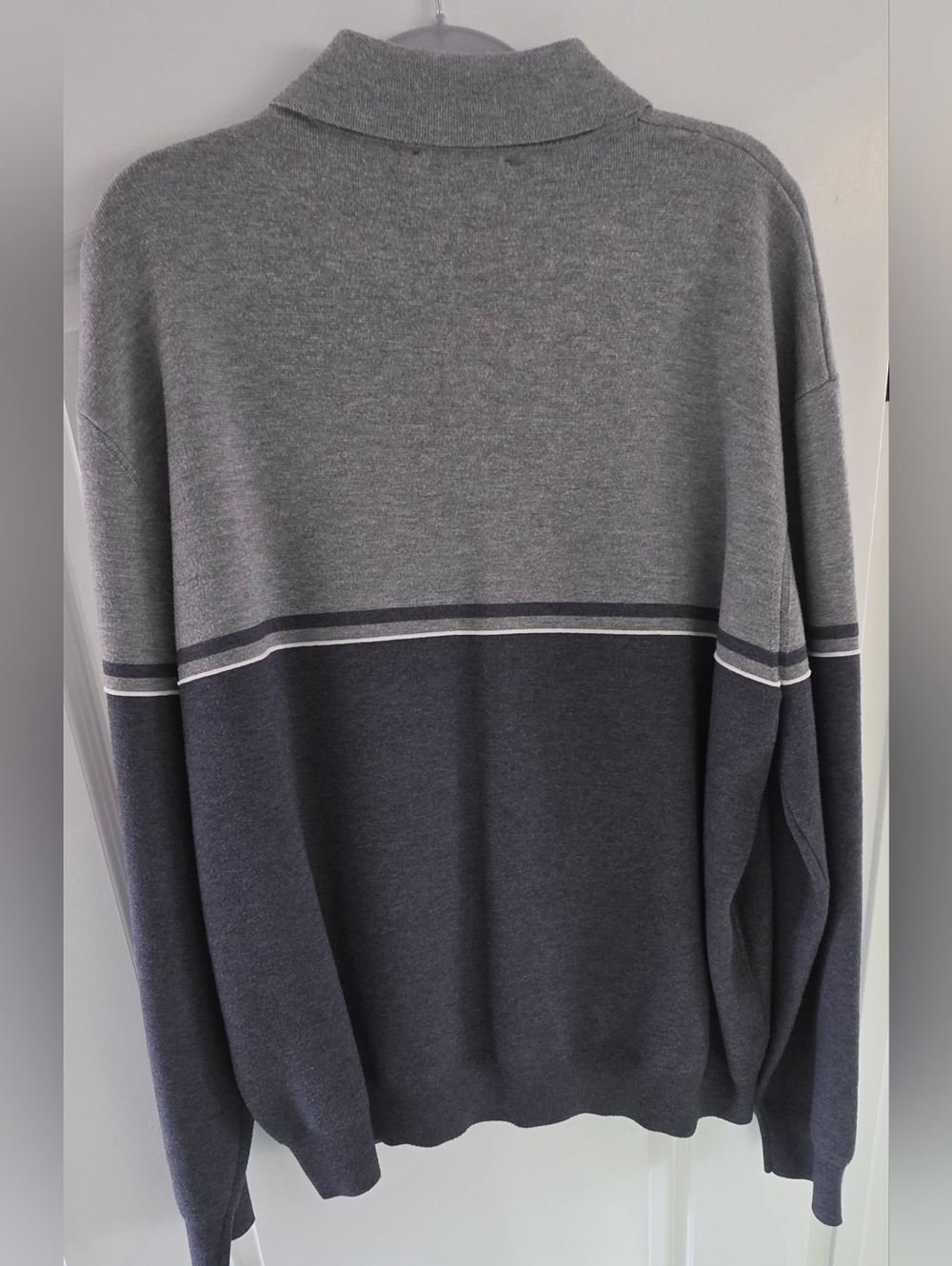 Sergio Tacchini Nostra Gray Colorblock Track Set - XL - Picture 3 of 5